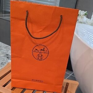 Hermès Signature Orange Bag